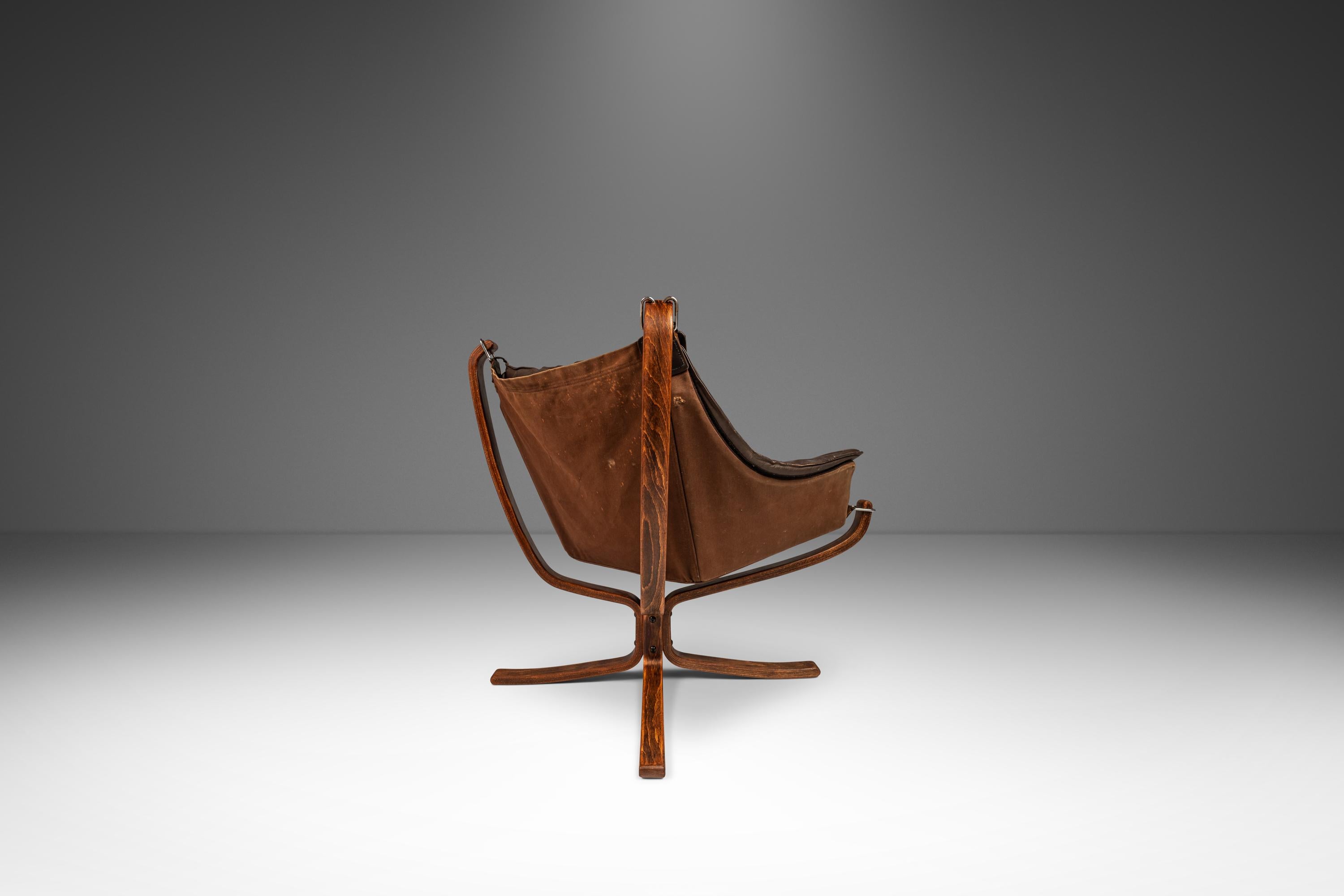 Silla Halcón Alado de Sigurd Ressel para Vatne Møbler, c. 1970, Noruega Noruego en venta