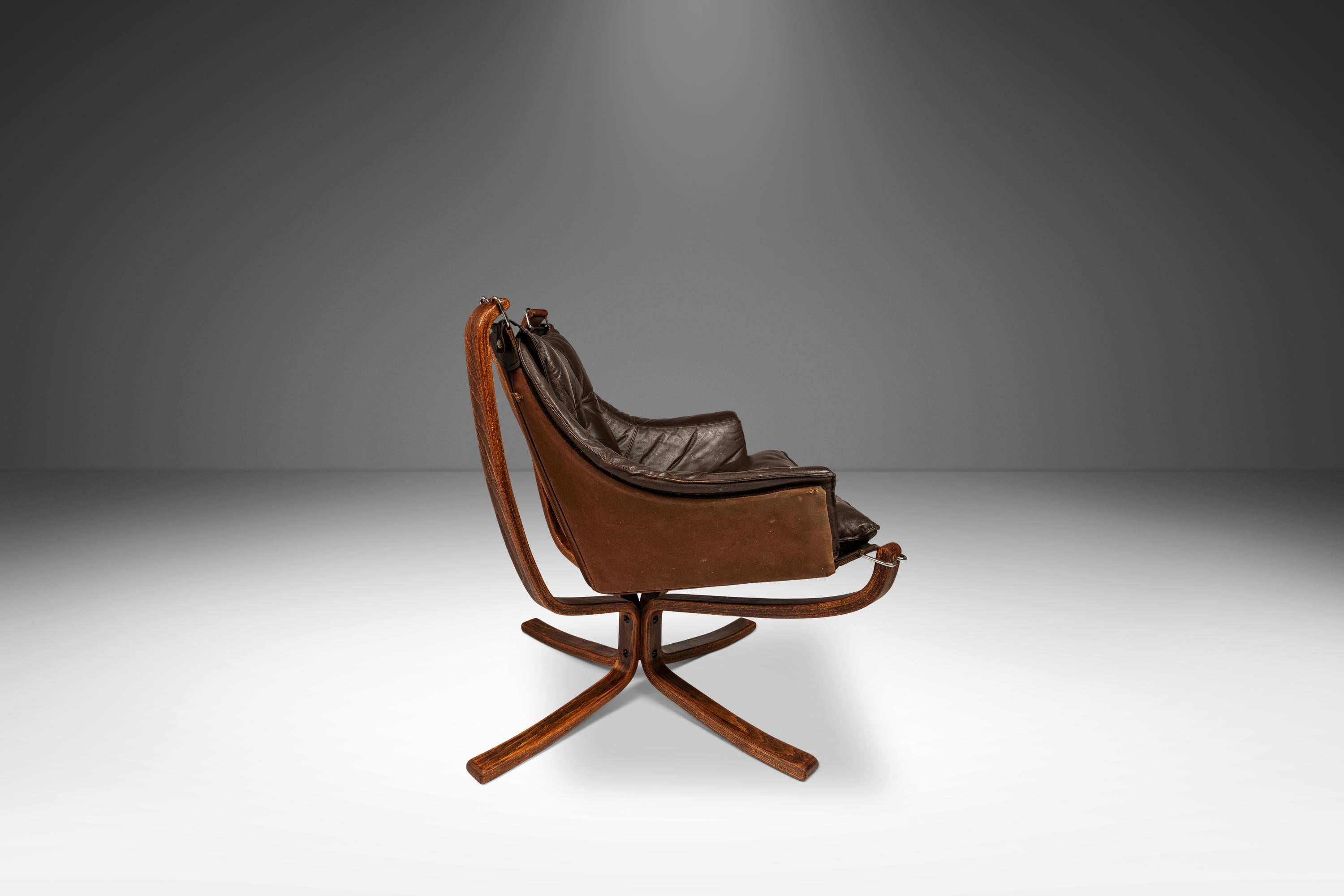 Silla Halcón Alado de Sigurd Ressel para Vatne Møbler, c. 1970, Noruega en venta 1