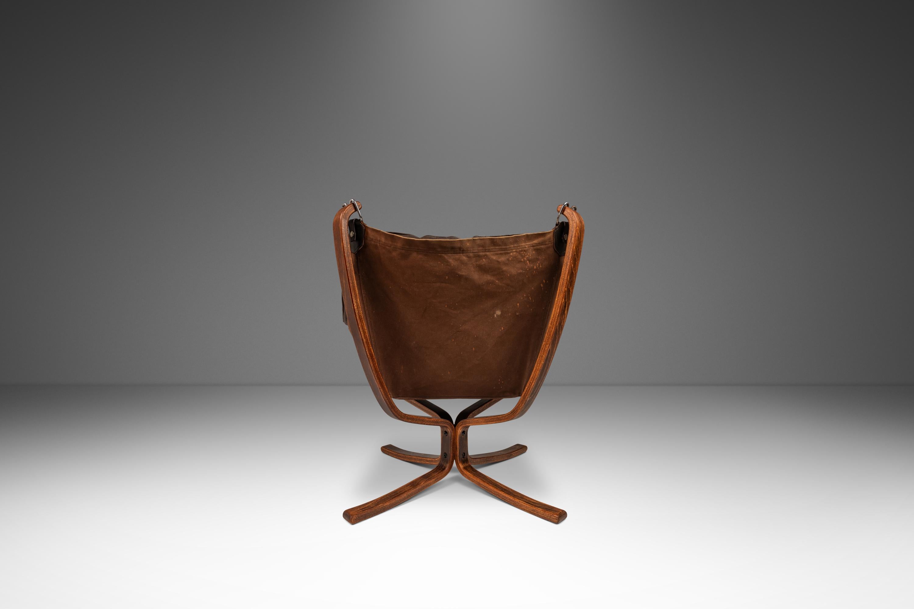Silla Halcón Alado de Sigurd Ressel para Vatne Møbler, c. 1970, Noruega en venta 2