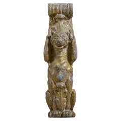 Winged Griffin Façade Ornament