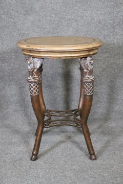 Winged Griffin Side Table by Maitland Smith