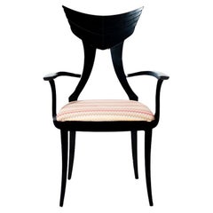 Winged Italian Armchair by Pietro Constantini 1980s