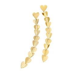 Boucles d'oreilles pendantes Wings of Love, taille moyenne