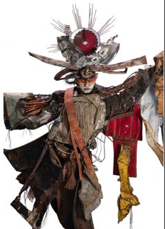 Alas del trueno Escultura de objetos encontrados