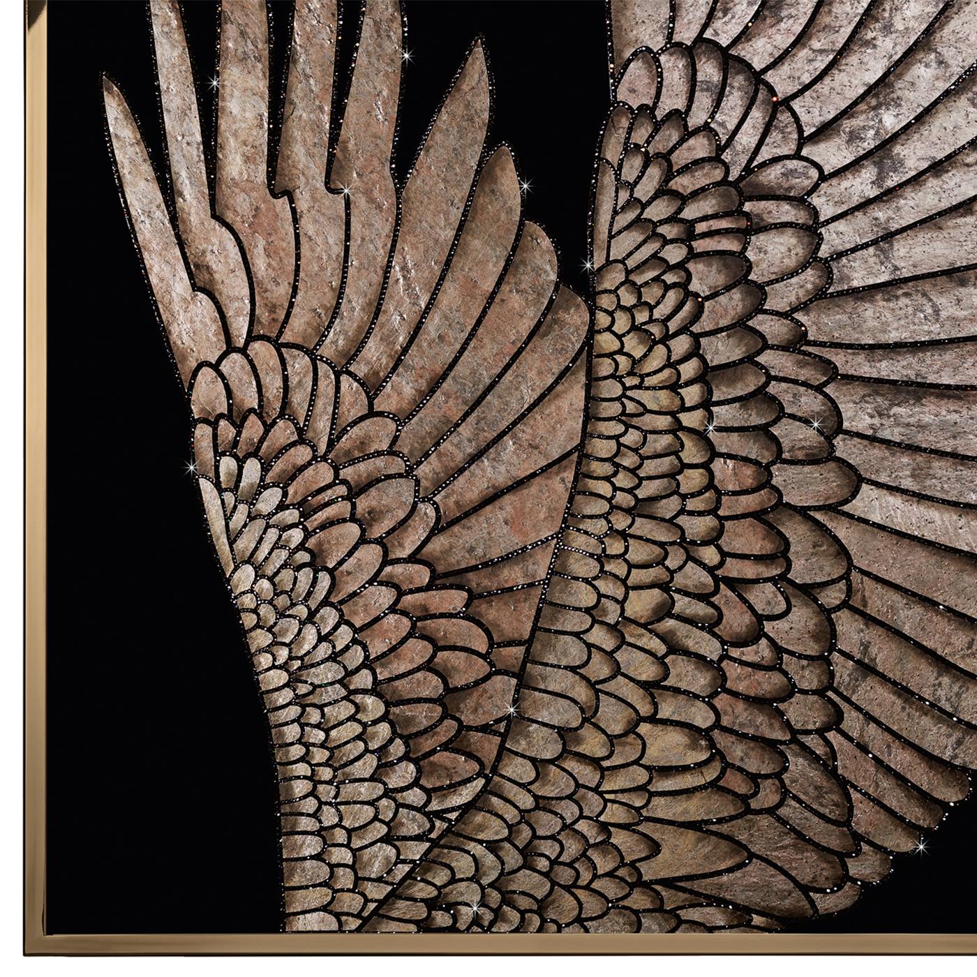 Carved Wings Wall Decoration For Sale