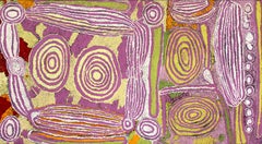 Wingu Tingima "Kungkarrakalpa" 110x203cm - 2006  Aboriginal art