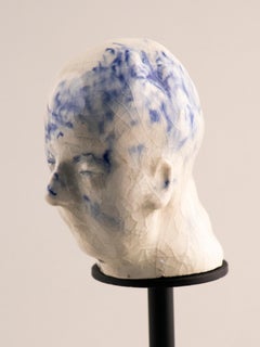 The Worry Series, Stoneware head: 'Memory'