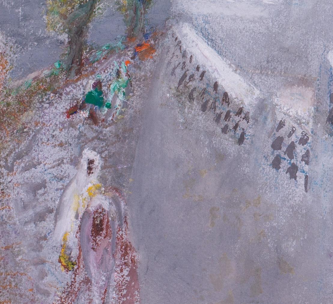 Scuola araba a Chechaouan, Marocco, dell'artista britannica Winifred Nicholson in vendita 3