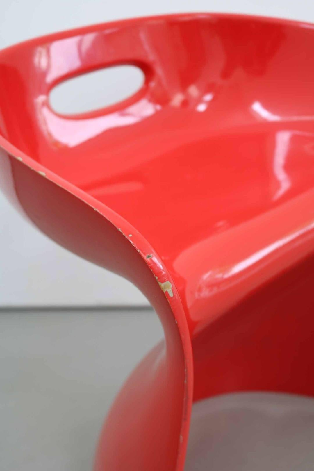 Winifred Staeb Stool for Form + Life Collection, Germany, 1970s In Good Condition For Sale In Berlin, DE