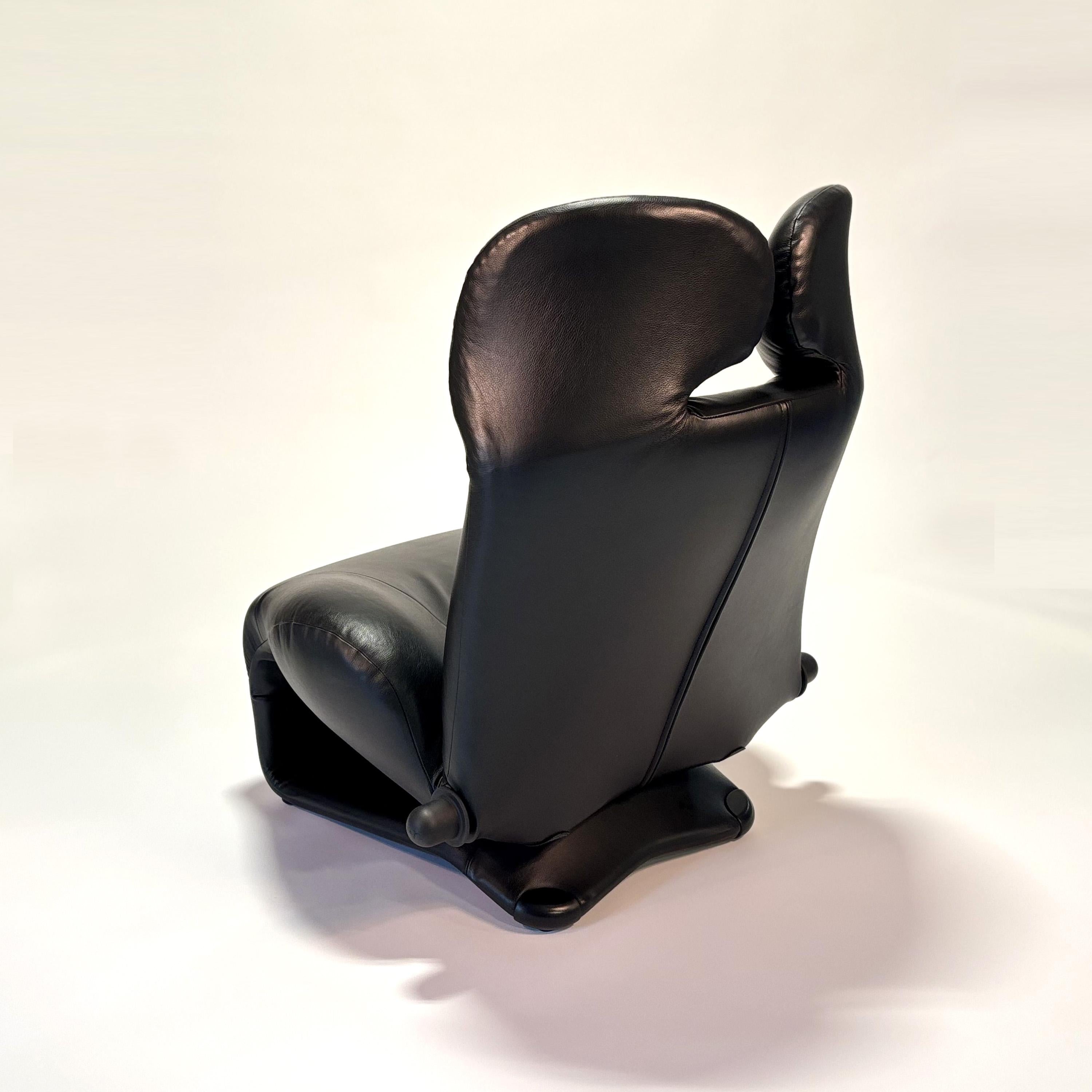 Sillón Wink de Toshiyuki Kita finales del siglo XX en venta