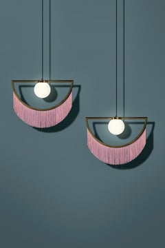 Wink Ceiling Lamp by Houtique, Pink