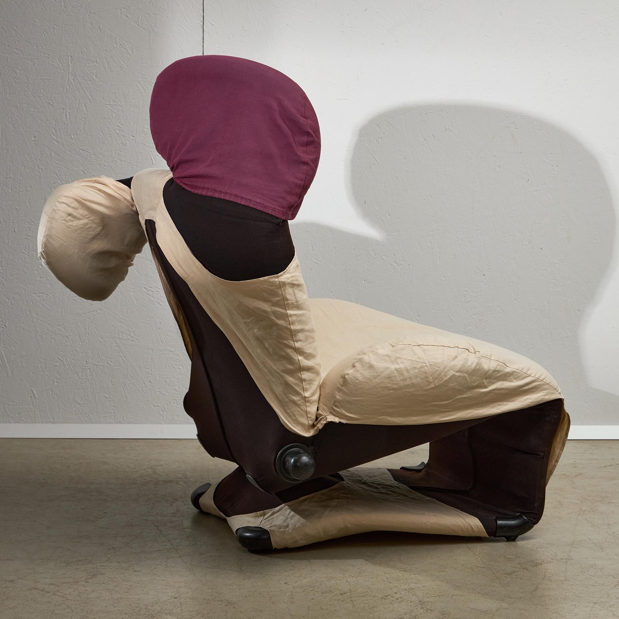 Wink-Stuhl von Toshiyuki Kita für Cassina, 1980 (Italienisch) im Angebot