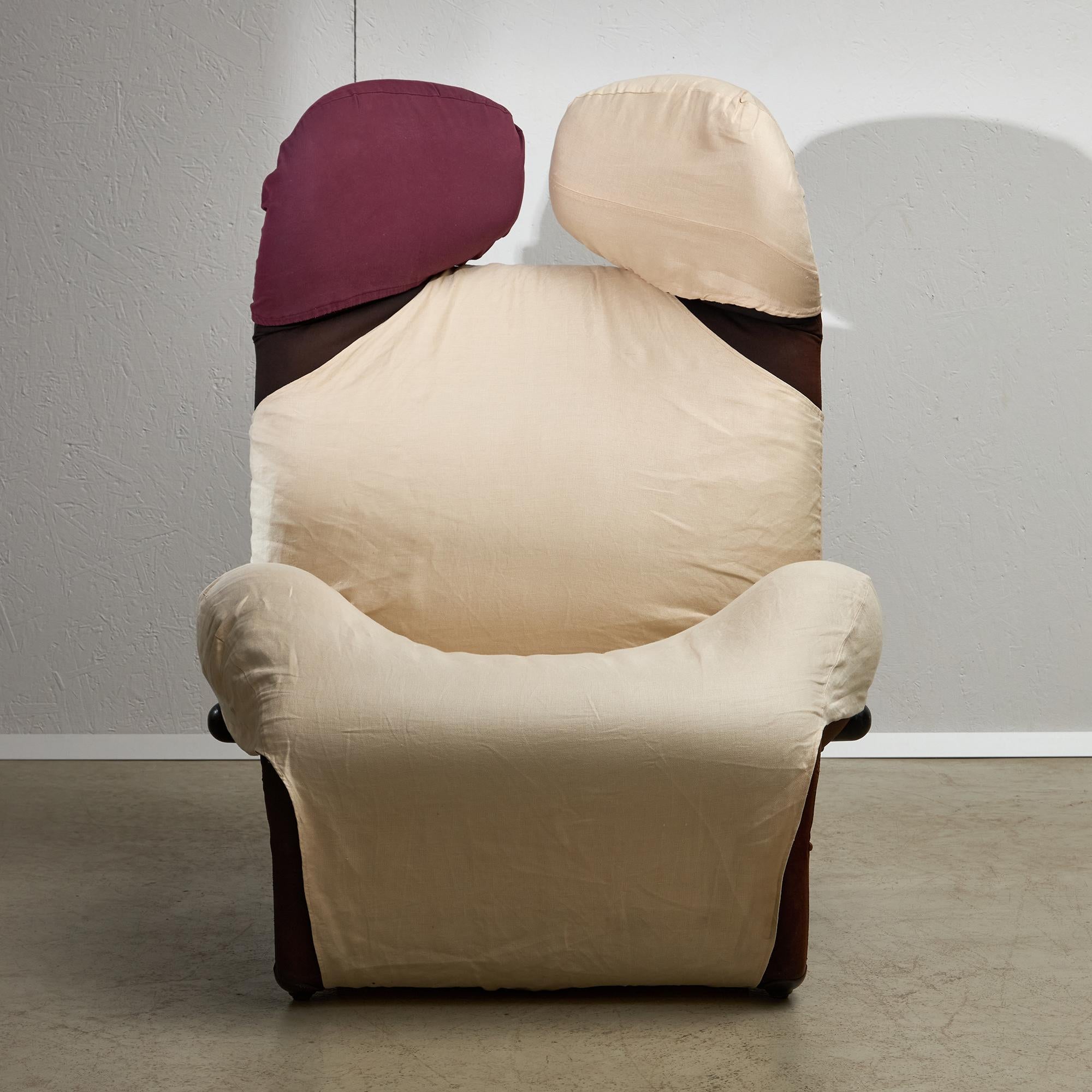 Wink-Stuhl von Toshiyuki Kita für Cassina, 1980 (Stahl) im Angebot