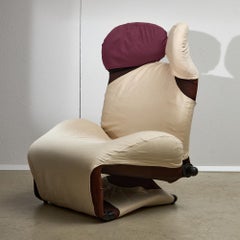 Wink Chair by Toshiyuki Kita for Cassina, 1980