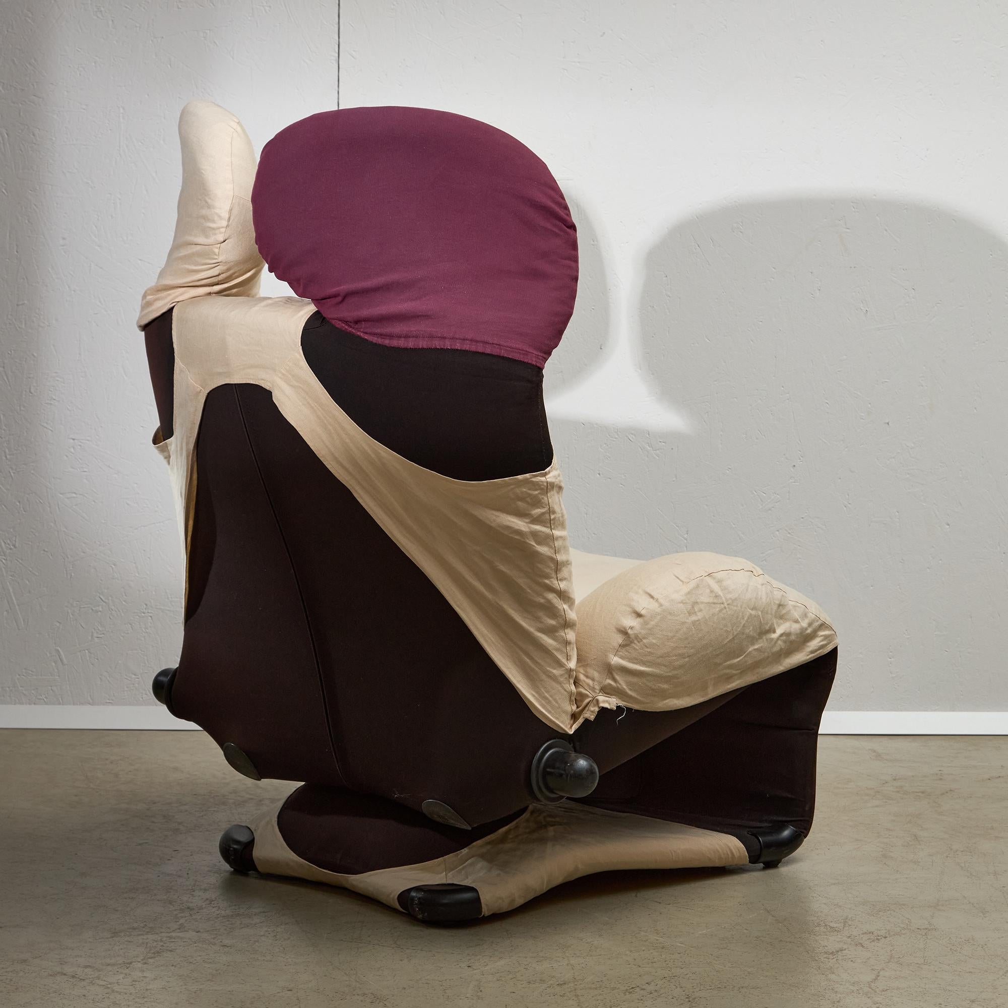 Wink-Stuhl von Toshiyuki Kita für Cassina, 1980 (Ende des 20. Jahrhunderts) im Angebot