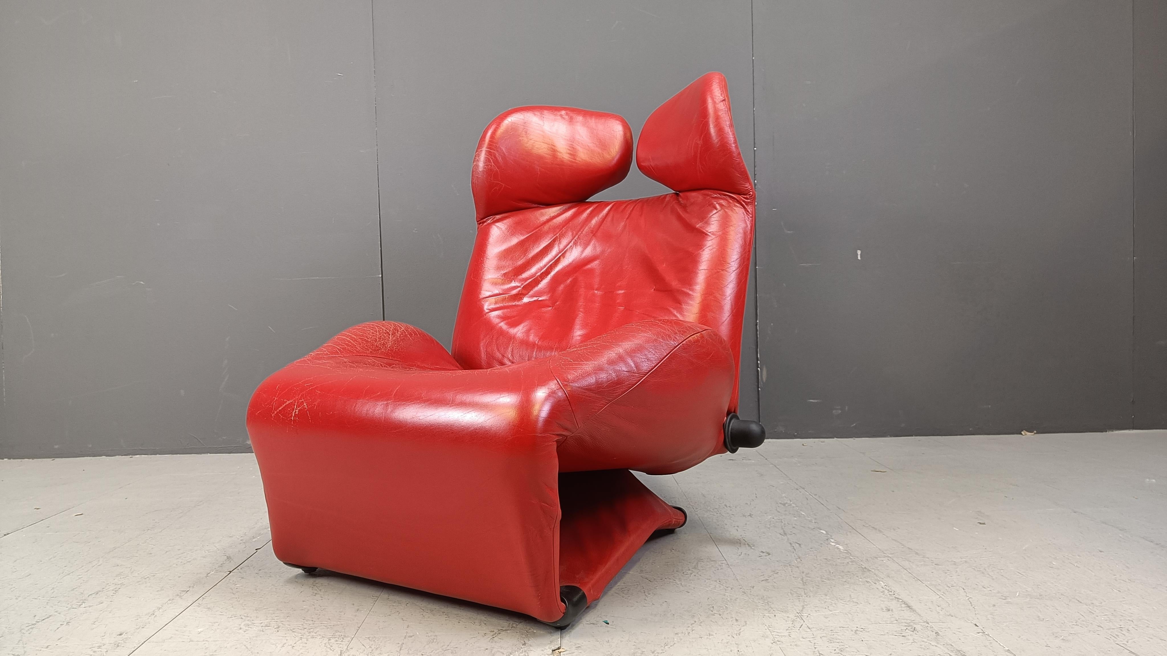 Fauteuil Wink conçu par Toshiyuki Kita pour Cassina, années 1980 en vente 3