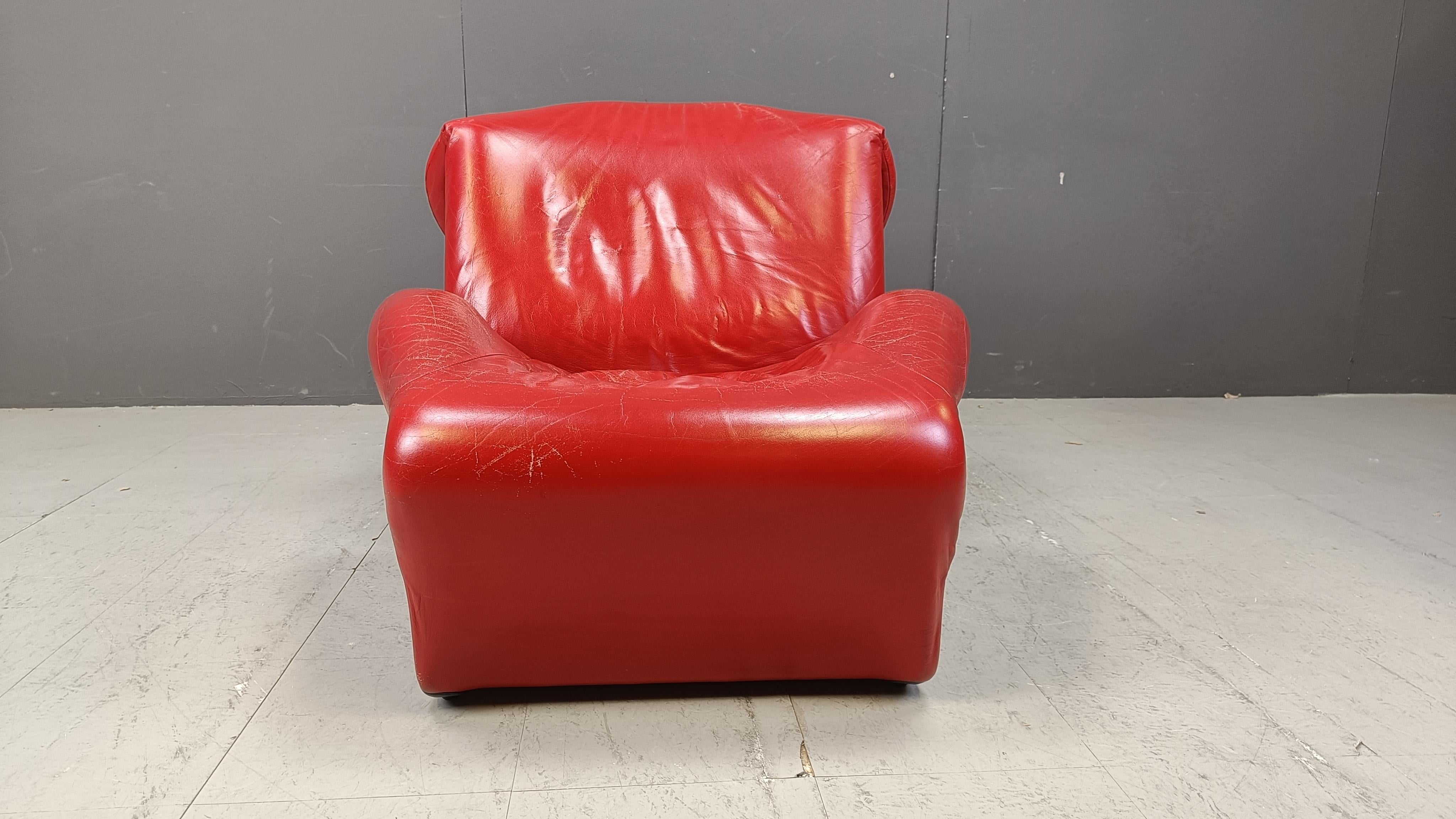 italien Fauteuil Wink conçu par Toshiyuki Kita pour Cassina, années 1980 en vente