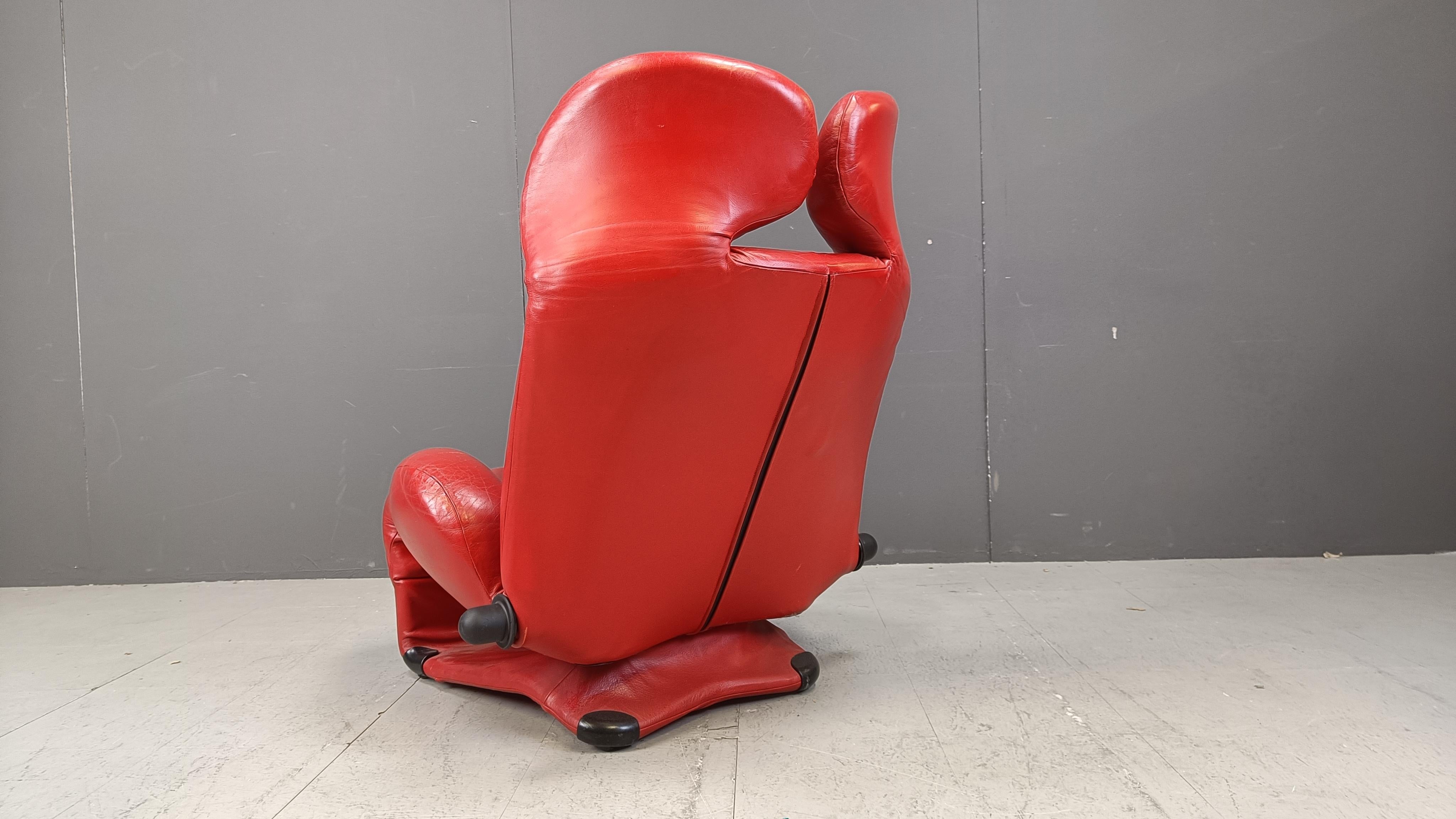 Fauteuil Wink conçu par Toshiyuki Kita pour Cassina, années 1980 en vente 1