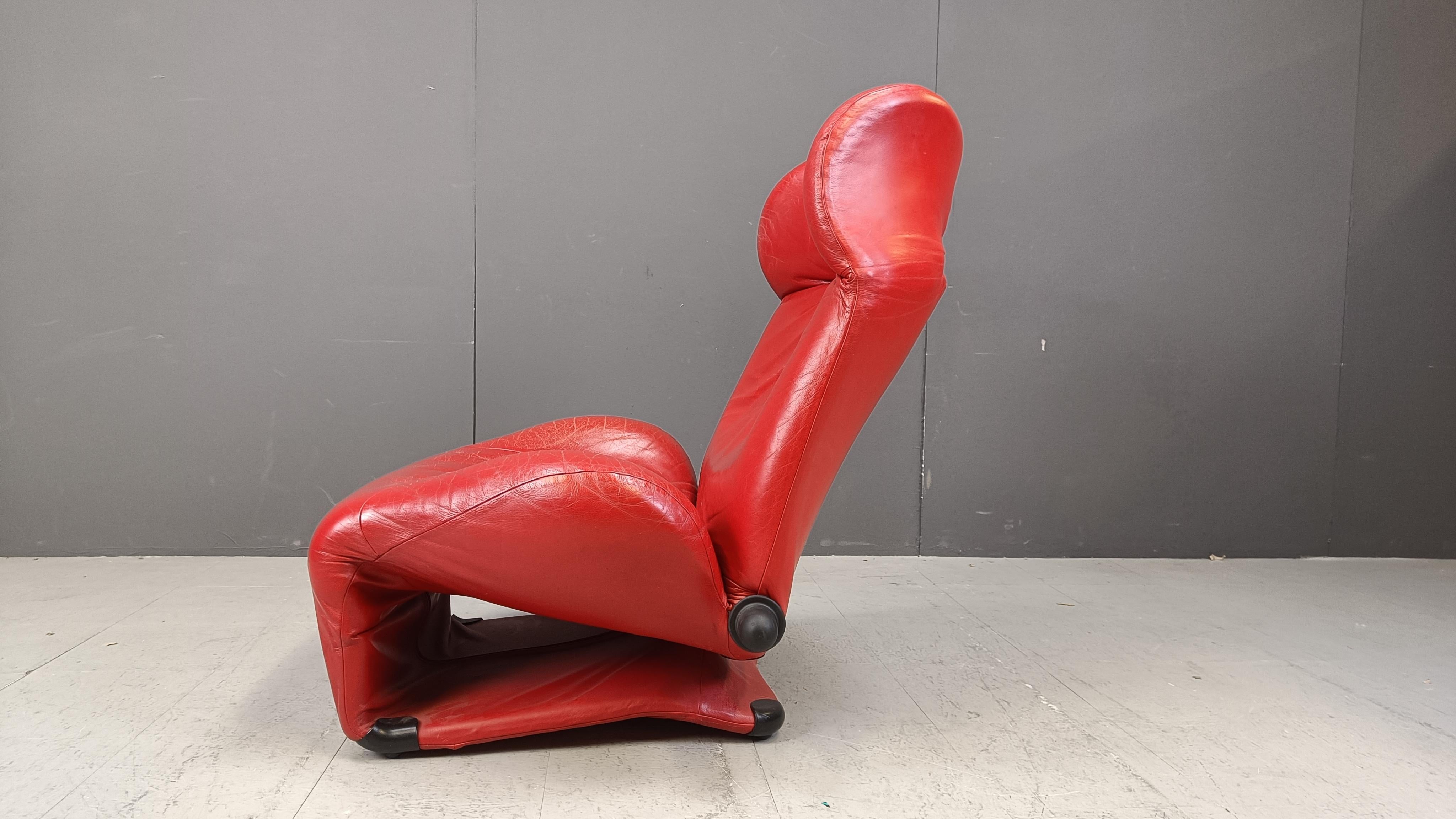 Fauteuil Wink conçu par Toshiyuki Kita pour Cassina, années 1980 en vente 2