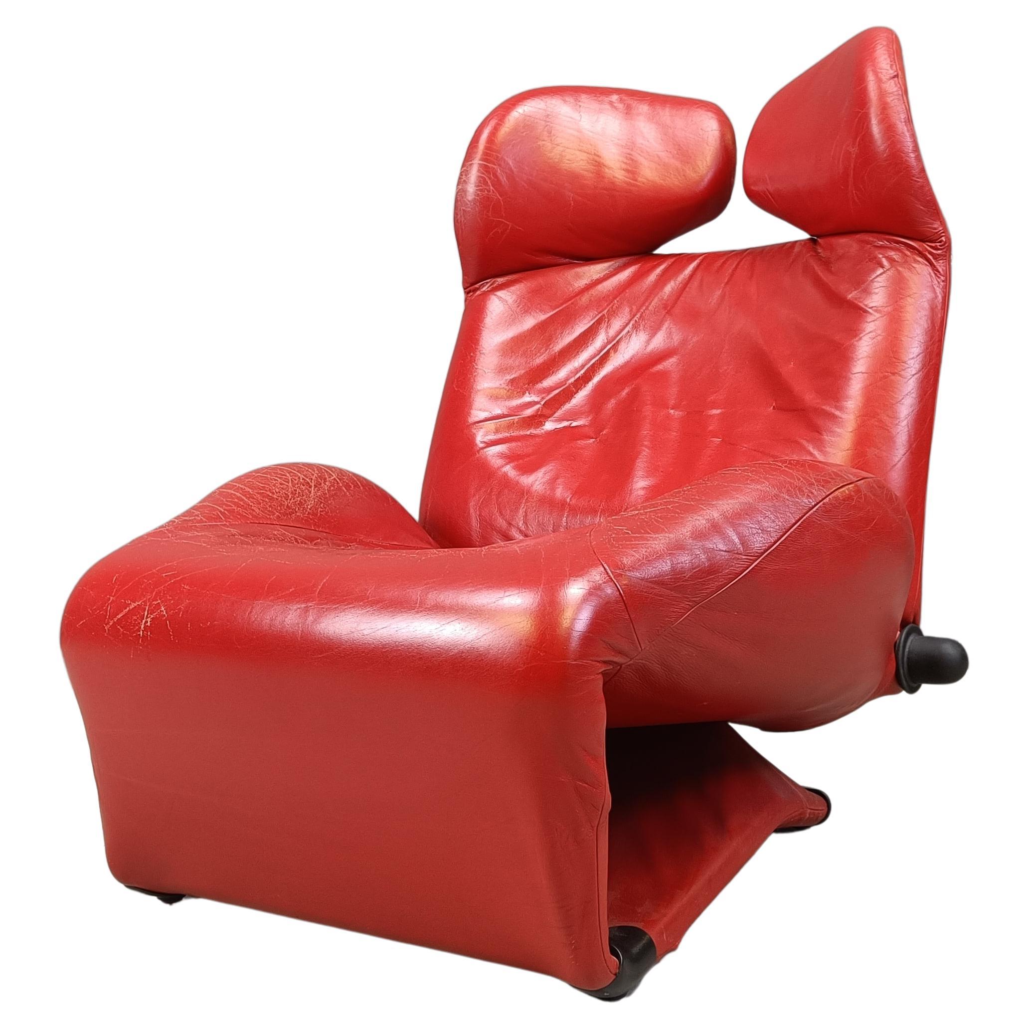Wink easy chair designed by Toshiyuki Kita for Cassina, 1980s