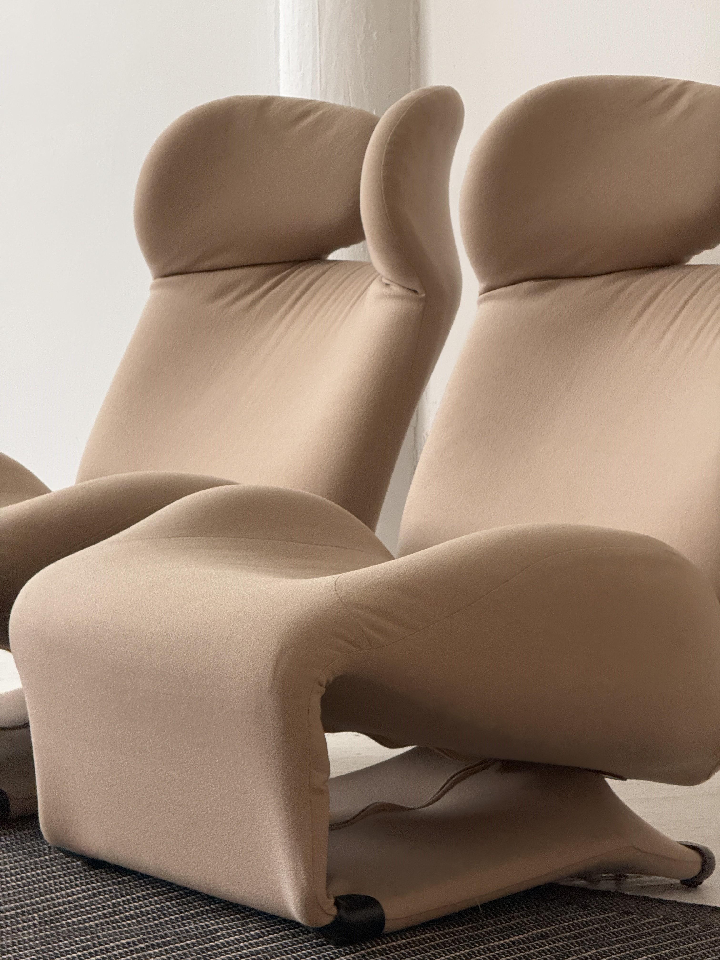 WINK Lounge Chair by Toshiyuki Kita for Cassina - Gran Salotto by Duplex For Sale 6