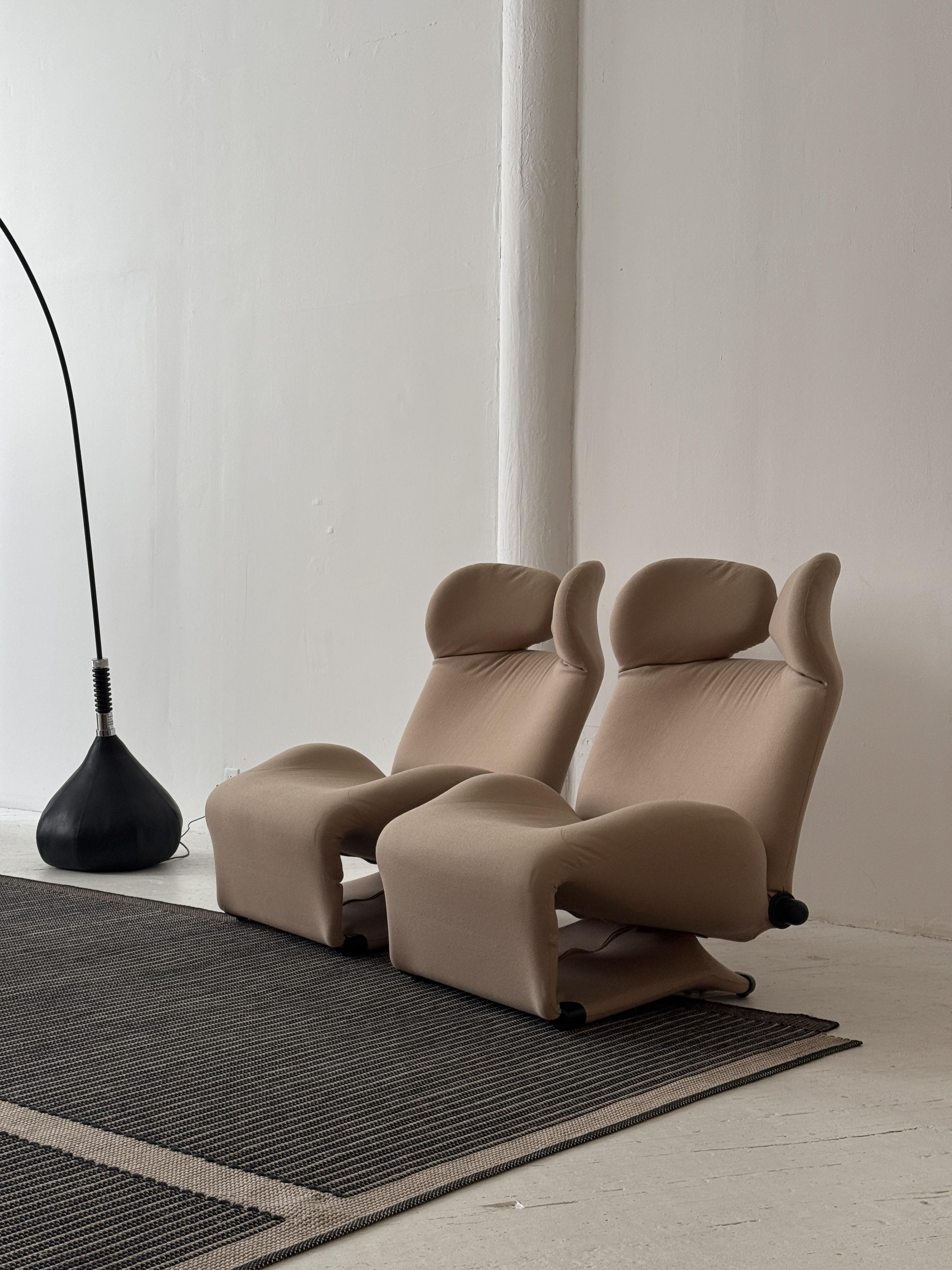 WINK Lounge Chair by Toshiyuki Kita for Cassina - Gran Salotto by Duplex For Sale 3
