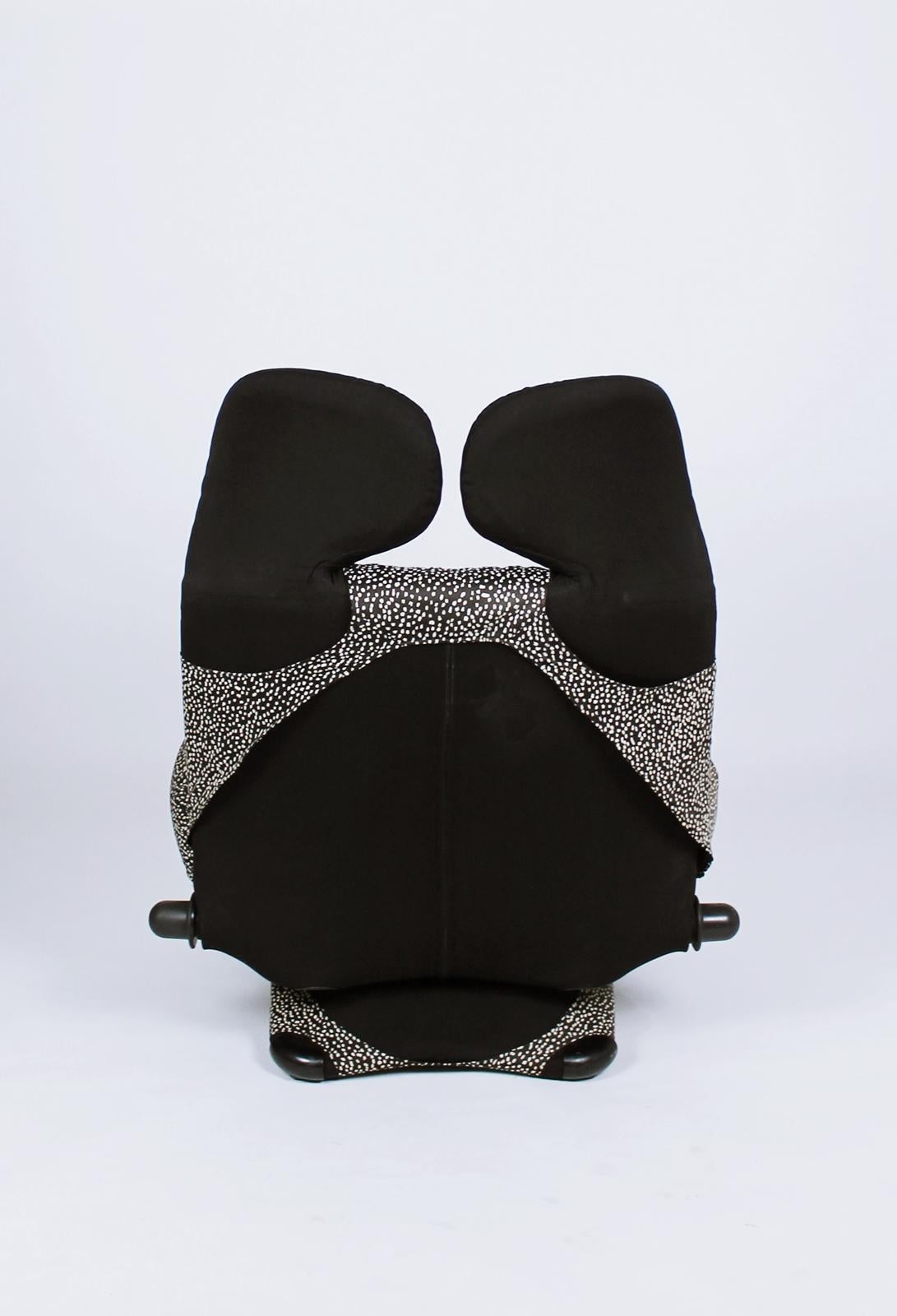Fin du 20e siècle Chaise longue Wink de Toshiyuki Kita pour Cassina:: Italie:: 1980