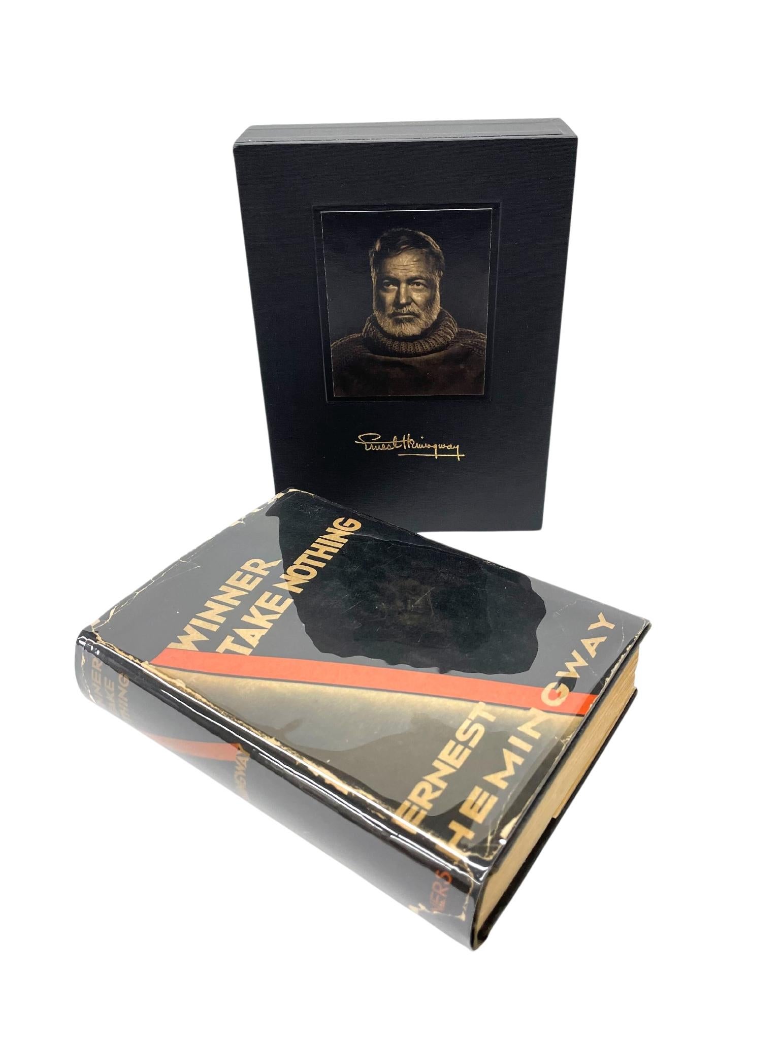 Winner Take Nothing di Ernest Hemingway, Prima Edizione con DJ originale, 1933 in vendita 8