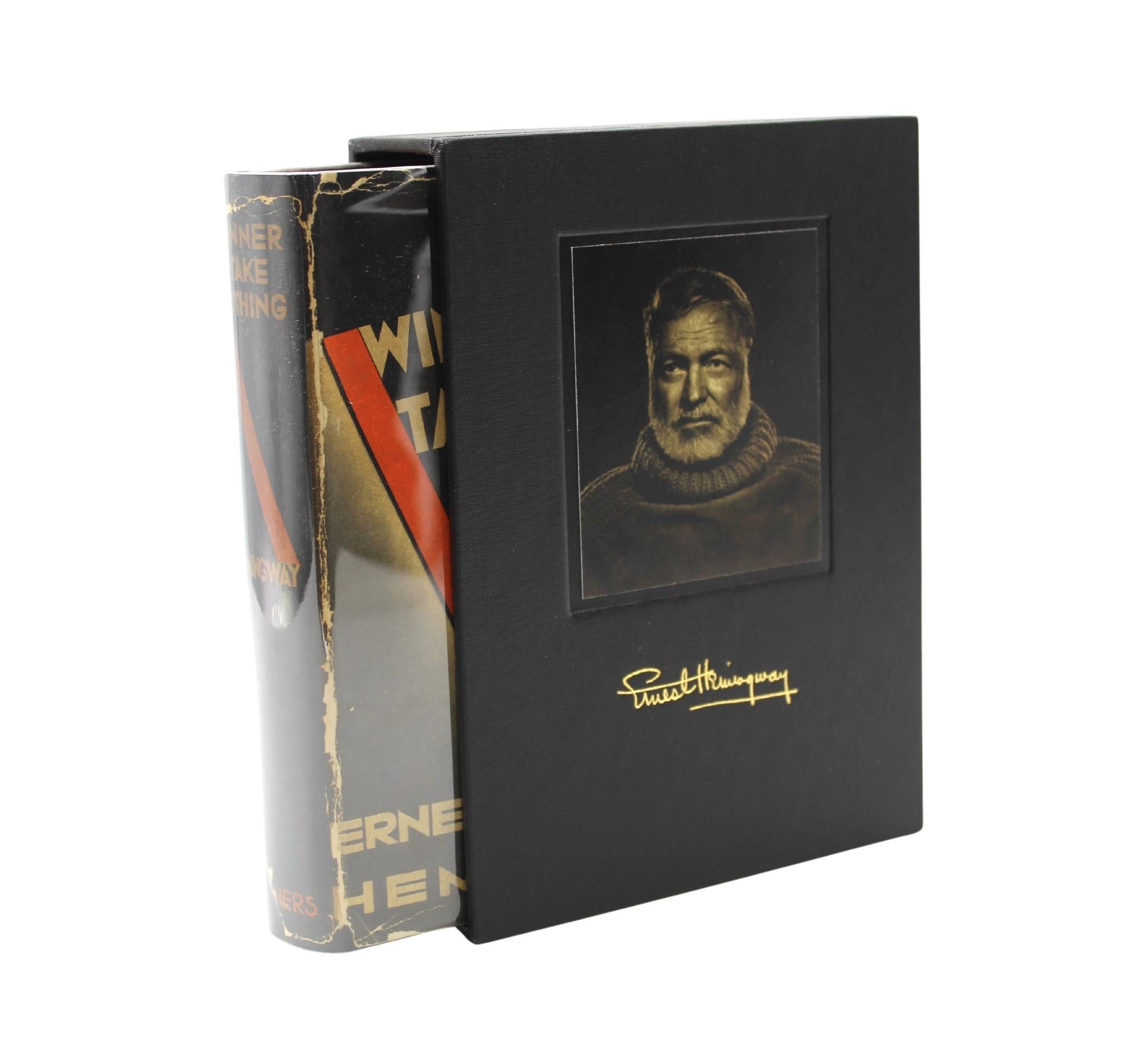 Mid-Century moderno Winner Take Nothing di Ernest Hemingway, Prima Edizione con DJ originale, 1933 in vendita