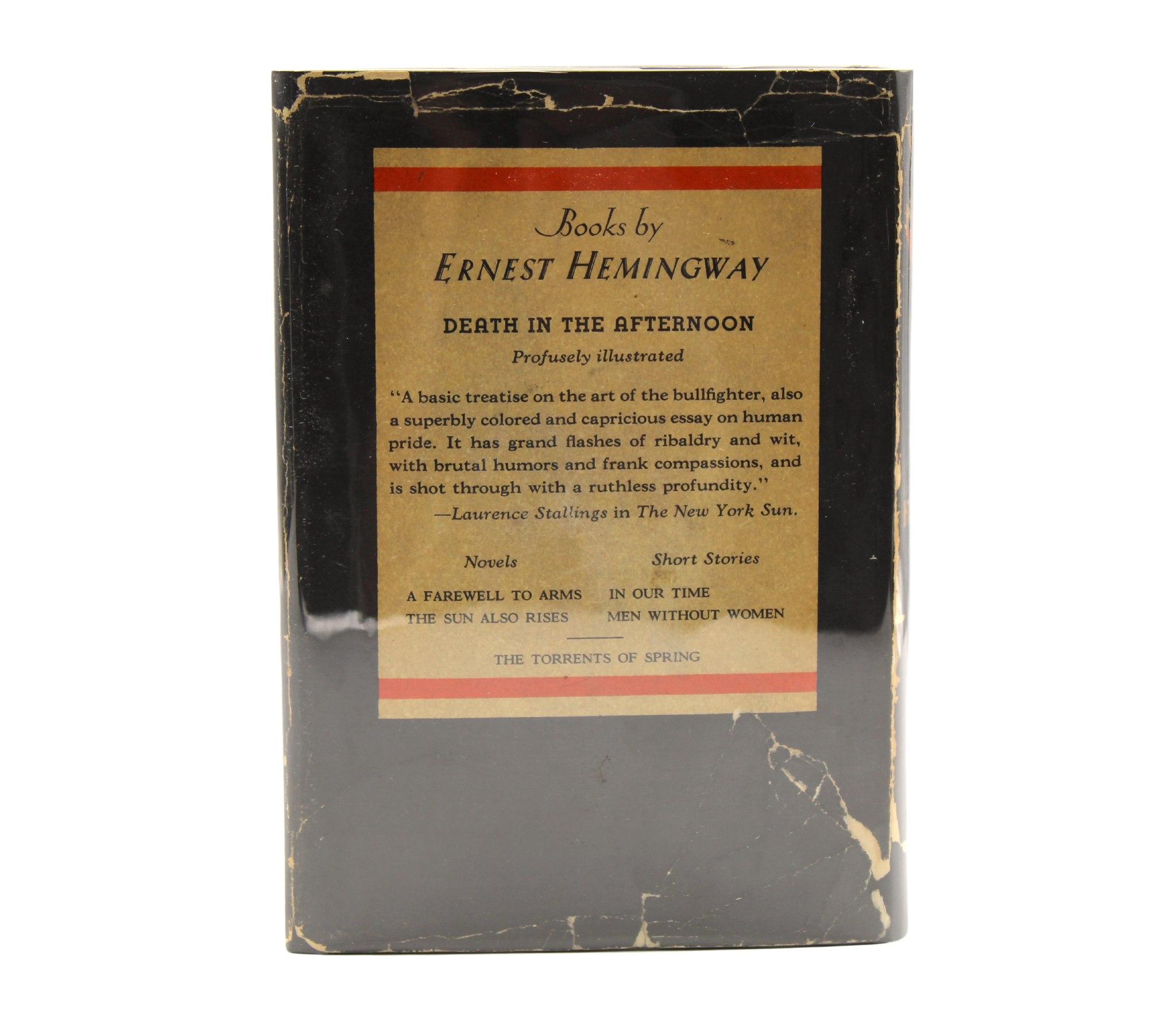 Carta Winner Take Nothing di Ernest Hemingway, Prima Edizione con DJ originale, 1933 in vendita