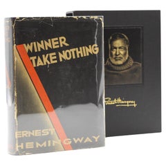 Winner Take Nothing by Ernest Hemingway, First Edition with Original DJ, 1933