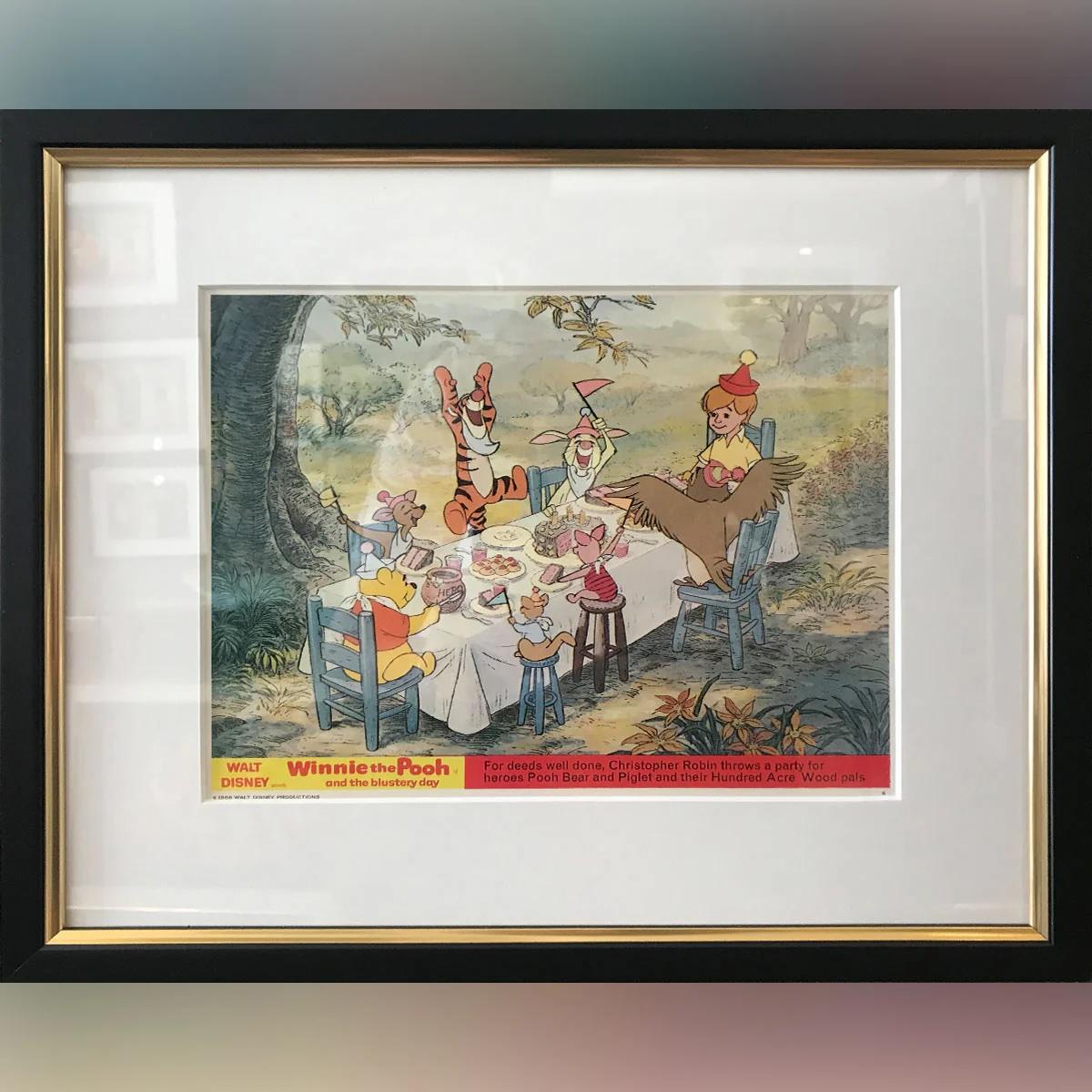 Winnie The Pooh and The Blustery Day (1968) In Excellent Condition For Sale In London, GB