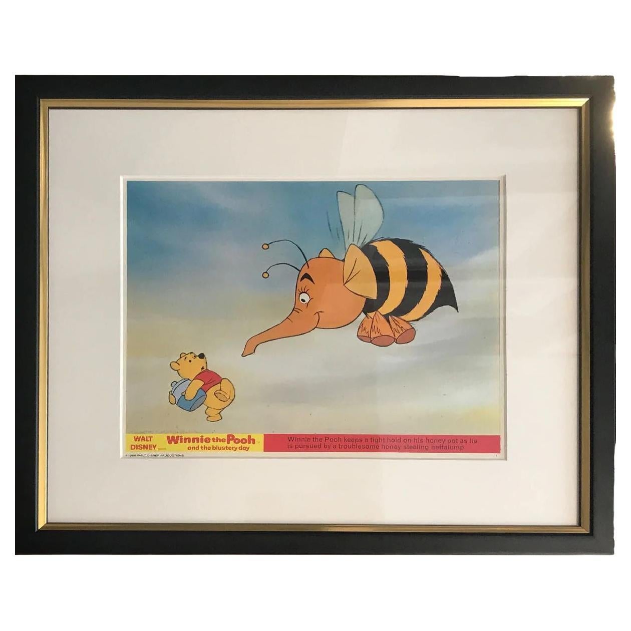 Winnie the Pooh and the Blustery Day, Framed Poster, 1968, #1 For Sale