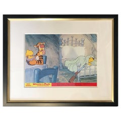 Winnie Pooh and Blustery Day, Framed Poster, 1968 , #3 of a Set of 8
