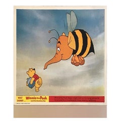 Winnie the Pooh and the Blustery Day, Unframed Poster 1968, #1 of a Set of 8