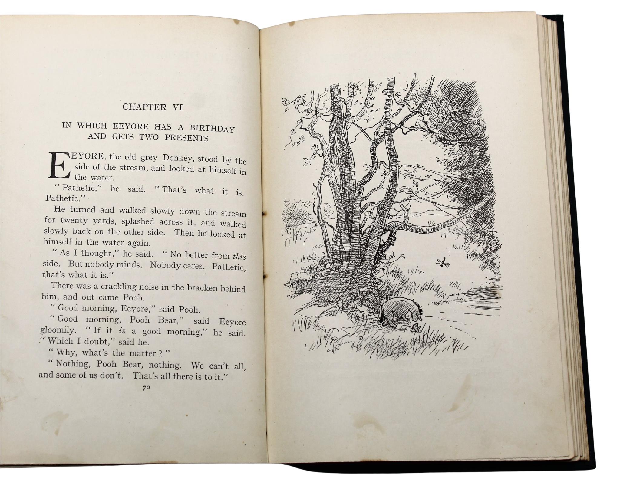 Winnie The Pooh by A. A. Milne, First Edition, 1926 with A. A. Milne Signature 2
