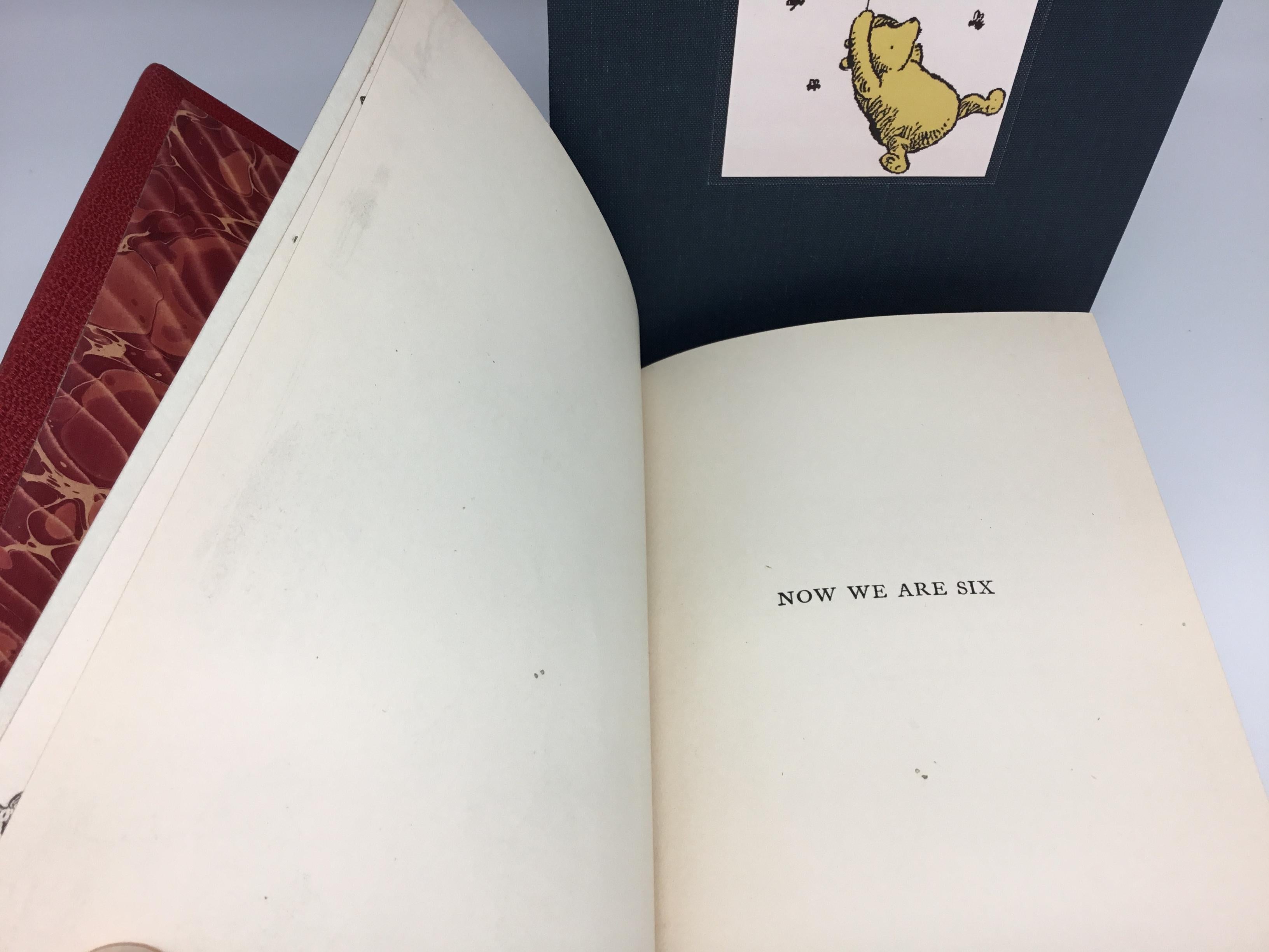 Winnie the Pooh Set of American First Editions in Special Leather Bindings 6