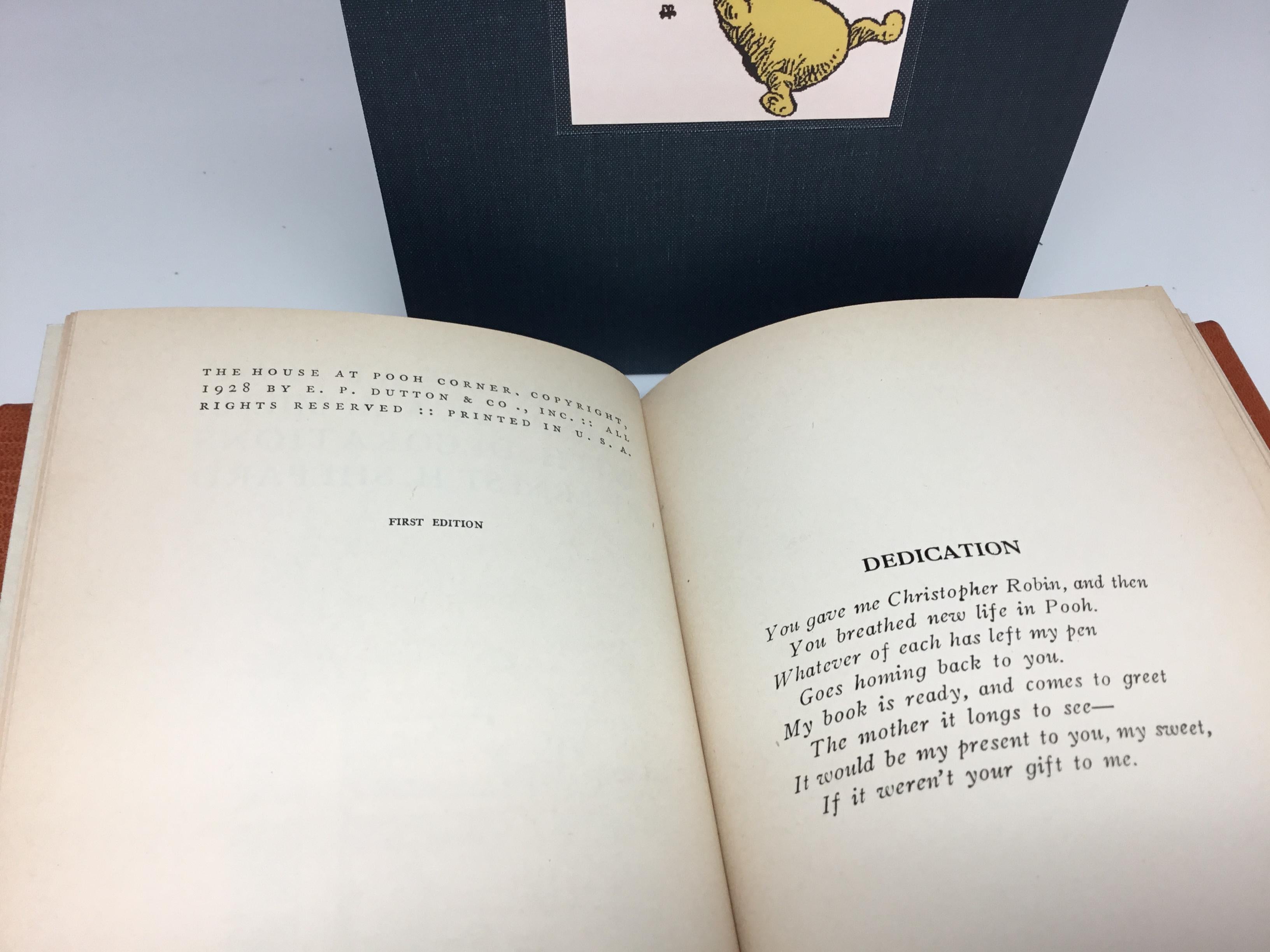 Winnie the Pooh Set of American First Editions in Special Leather Bindings 11