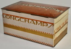 Winold Reiss Longchamps Restaurant "Chocolats" Tin