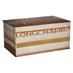 Winold Reiss Longchamps Restaurant "Chocolats" Tin