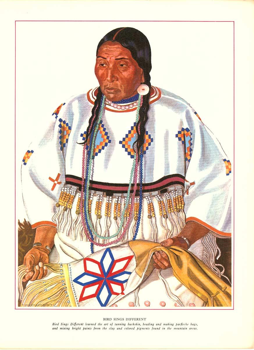 Indios Pies Negros, Ferrocarril Great Northern 14 grabados en venta 10