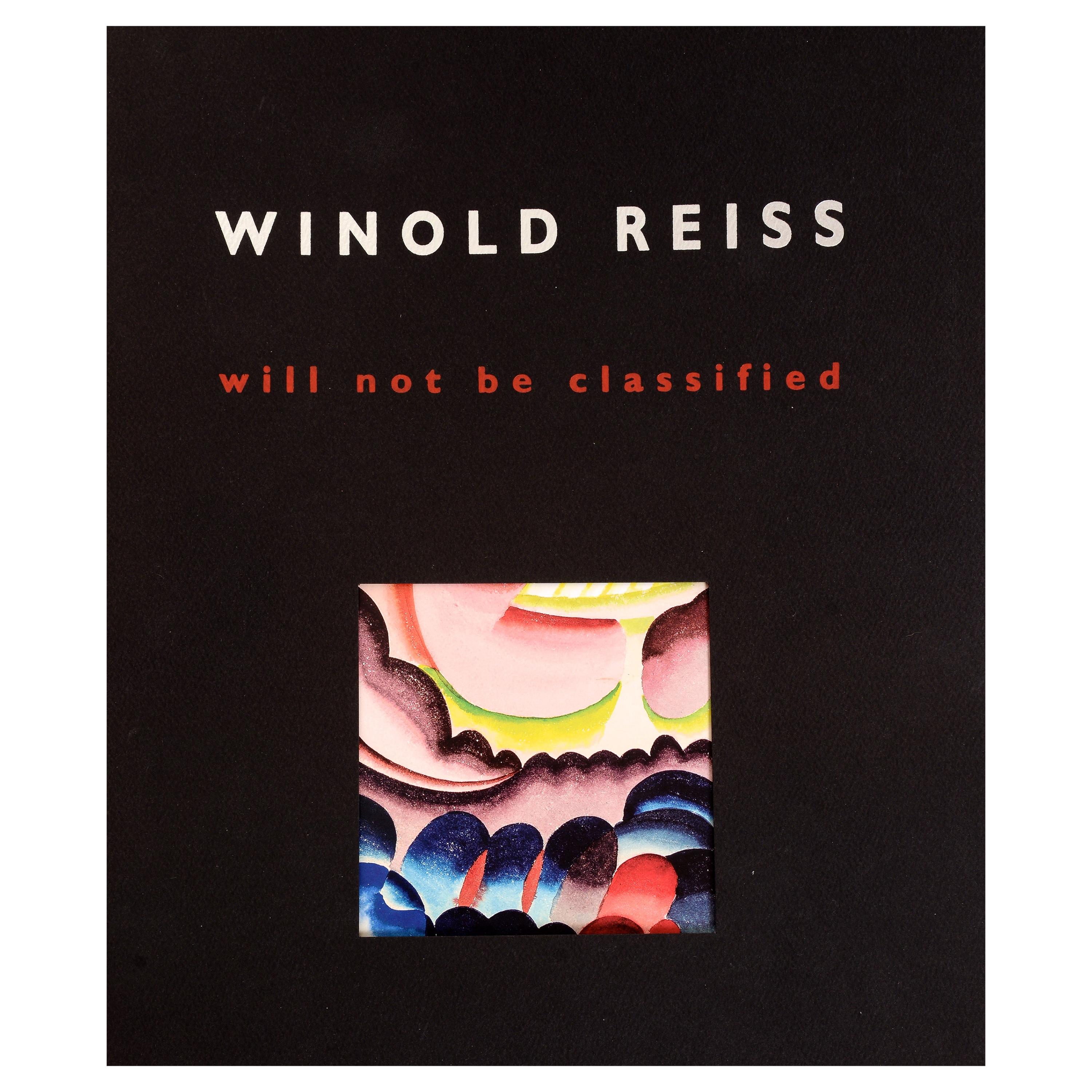 Winold Reiss, No se clasificará 12 de abril-25 de mayo de 2018