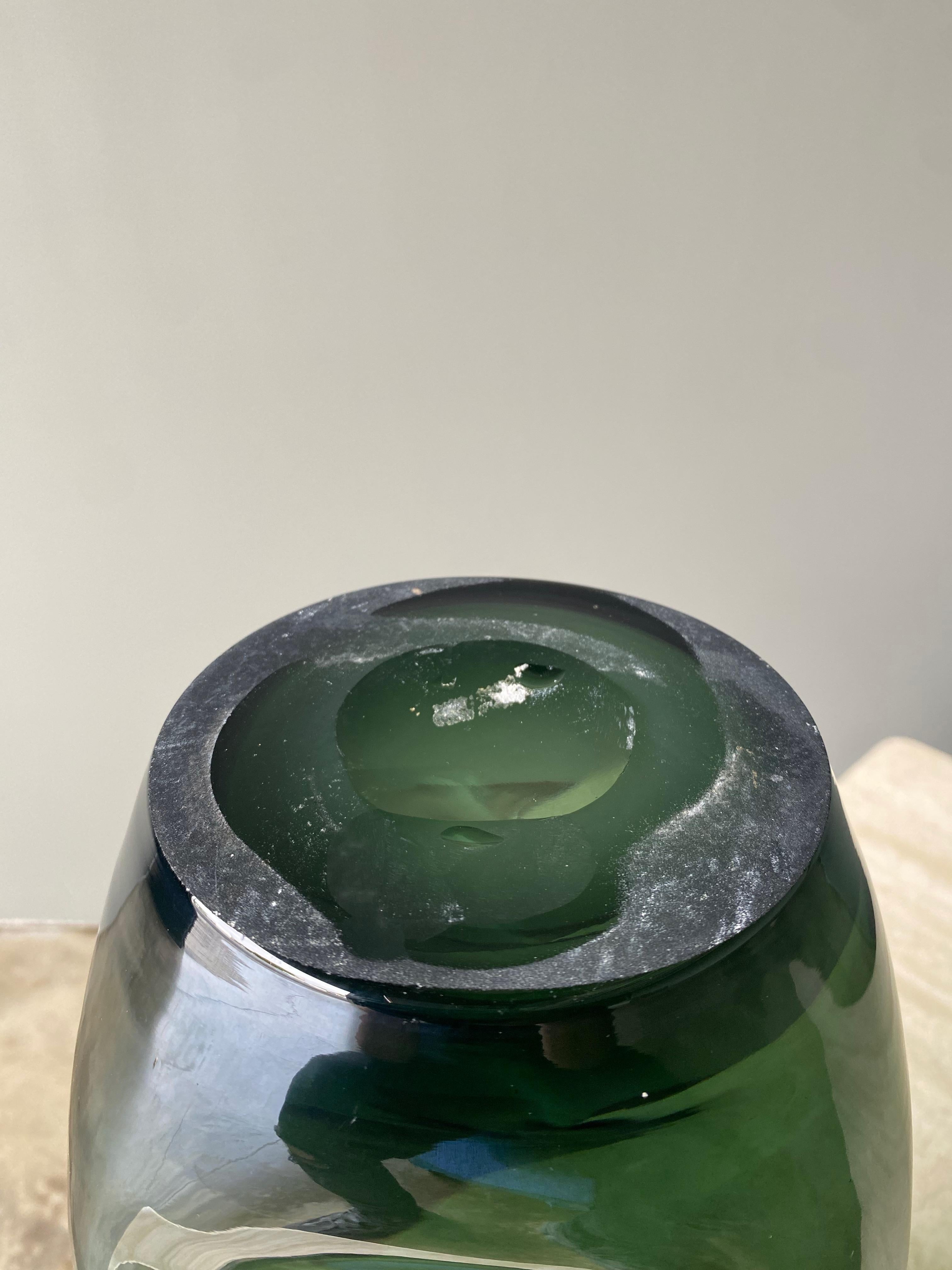 Winslow Anderson für Blenko, Vase „Pinched“ aus Kunstglas, 1960er-Jahre im Angebot 7
