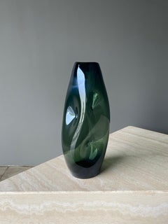 Winslow Anderson for Blenko "Pinched" Art Glass Vase, 1960s