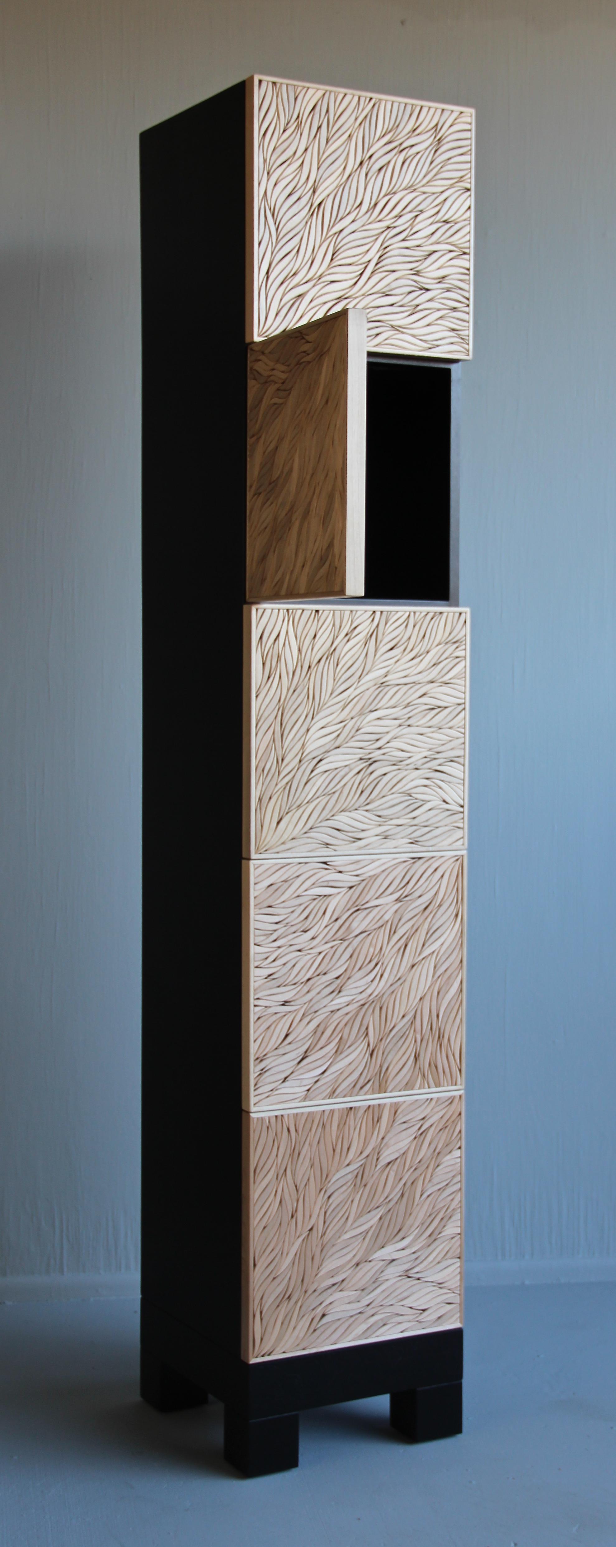 Winslow Cabinet, Contemporary Artist Designed Signature Cabinet (Handgefertigt) im Angebot