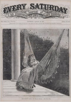 Opera d'arte d'epoca, inchiostro su carta, firmata, XX secolo, incorniciata