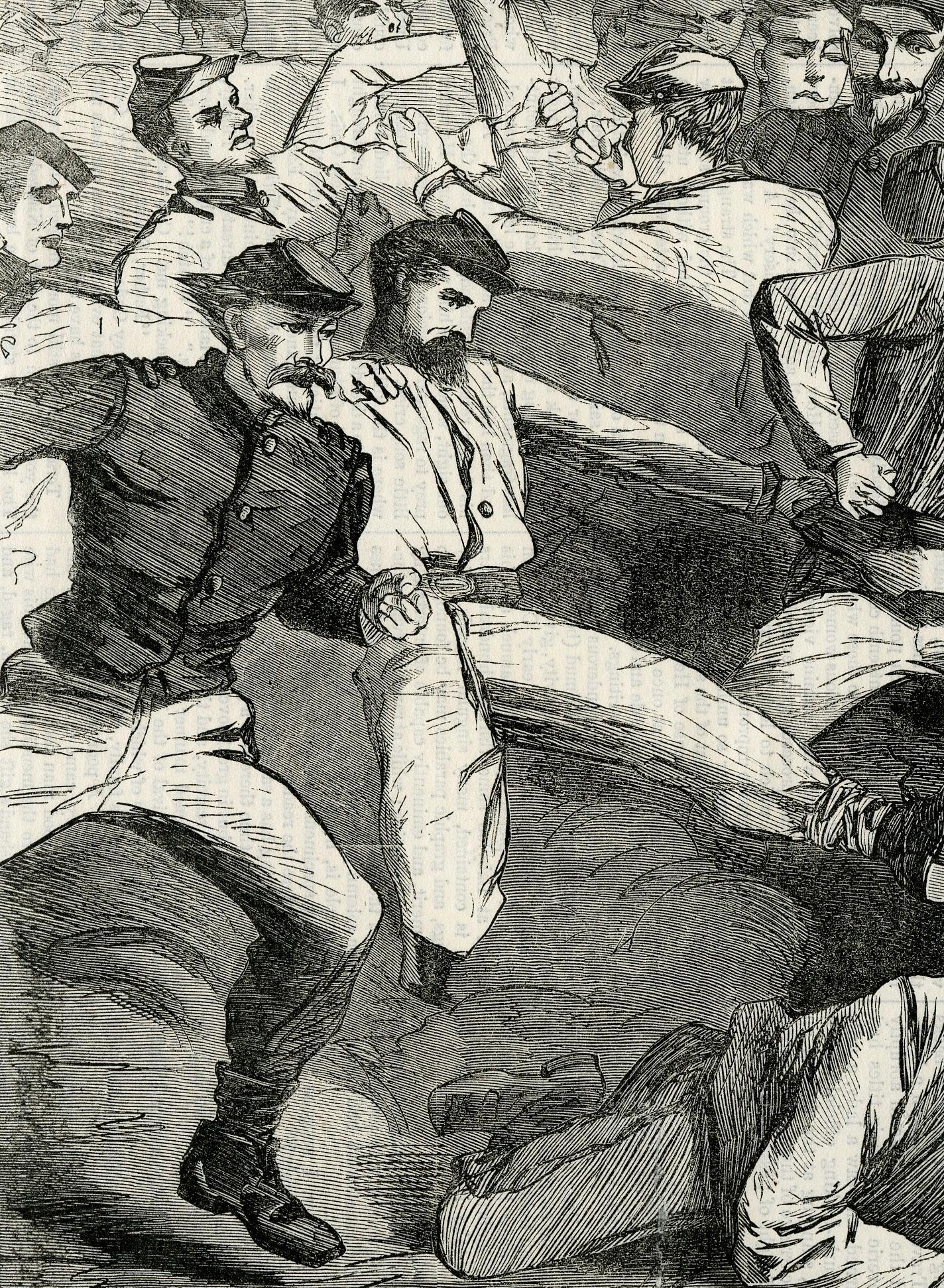 Holiday in Camp -- Soldiers Playing 