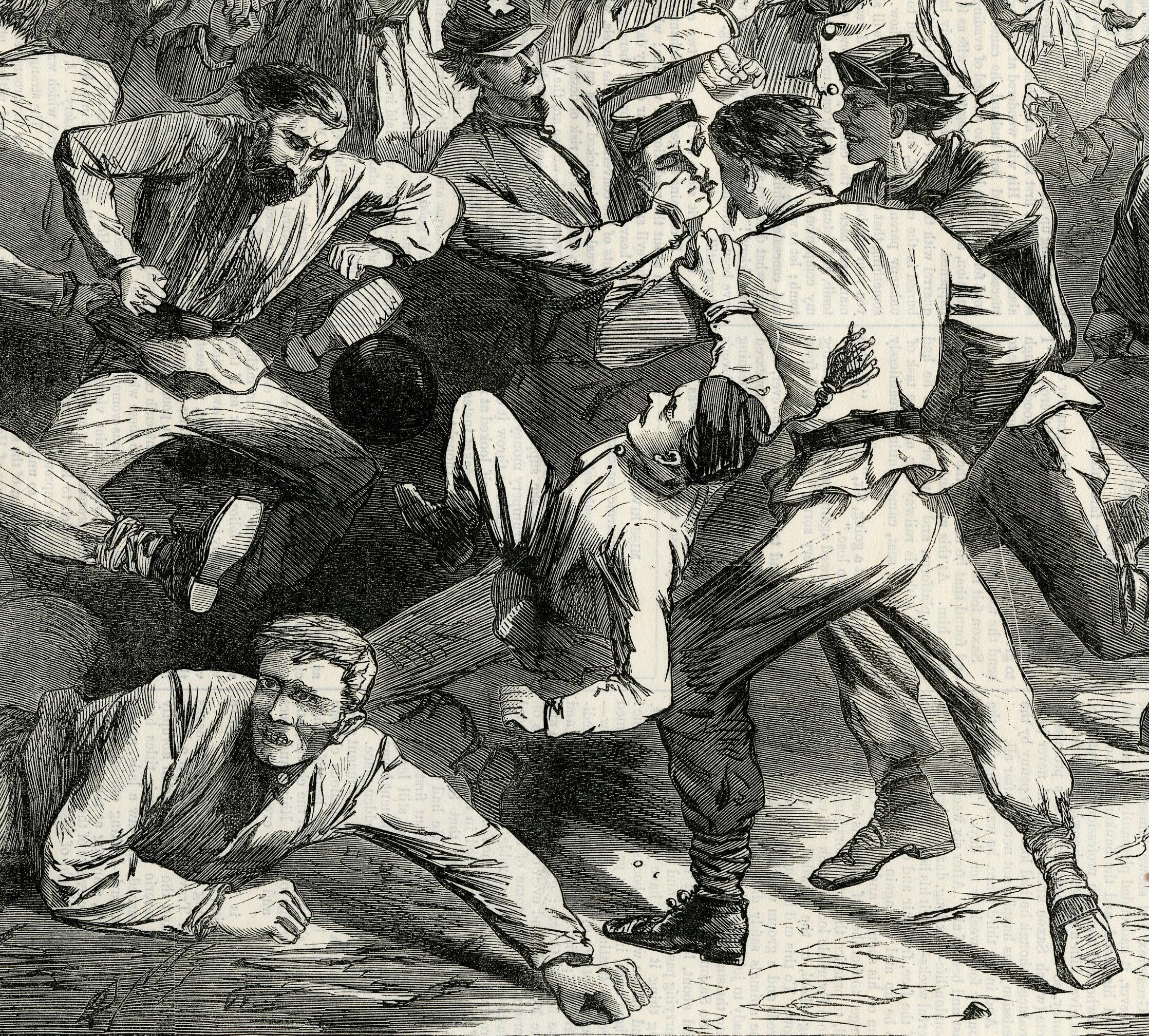 Holiday in Camp -- Soldiers Playing 