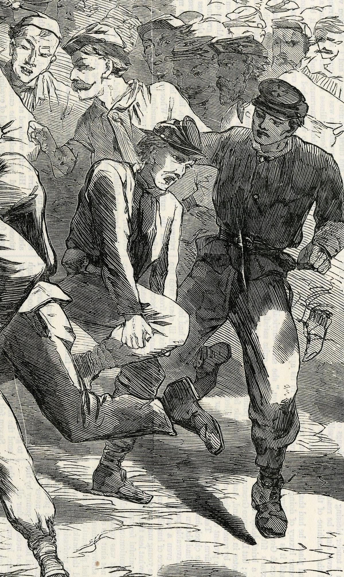 Holiday in Camp -- Soldiers Playing 
