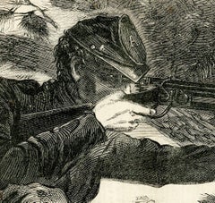 Army of the Potomac-A Sharp Shooter auf Picket Duty